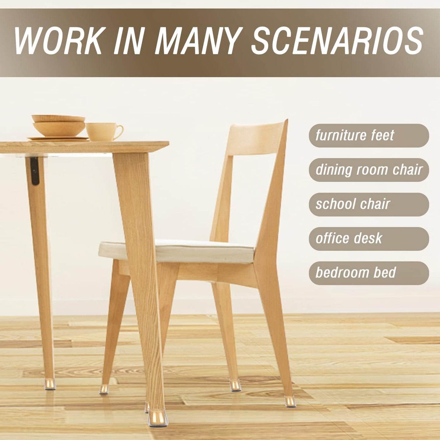 Chair Legs Floor Protectors